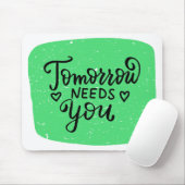 Zitat zum Thema Grün Mousepad (Mit Mouse)