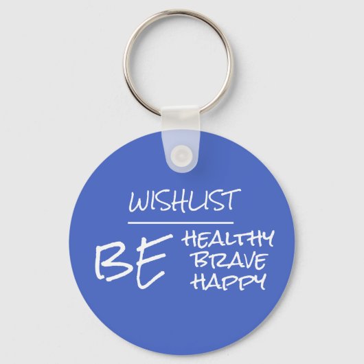 Zitat zum Thema "Inspiration für Gesundheit" Royal Schlüsselanhänger (Vorderseite)