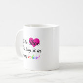 Zitat zum Thema Sonnenbrand Kaffeetasse (Vorderseite Links)