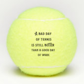 Zitat zum Thema Tennis Tennisbälle (Vorderseite)