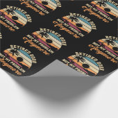 Zitat zum Thema "Witziges Ruhestand 2022 Männer Fr Geschenkpapier (Ecke)