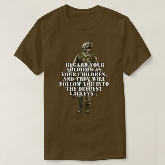Zitat zum Veteranentag T-Shirt (Design vorne)