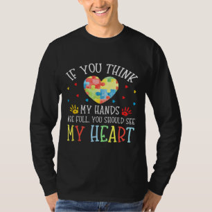 Zitat zur Aufklärung von Autismus, wenn Sie meinen T-Shirt