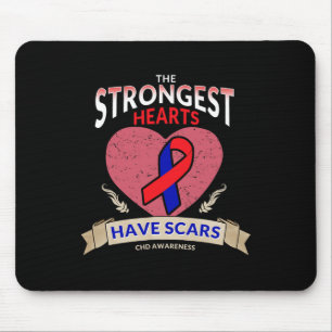 Zitat zur Bewusstseinsbildung angeborene Herzkrank Mousepad