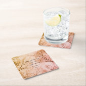 Zitat zur biblischen Liebe Rechteckiger Pappuntersetzer (Vor Ort)