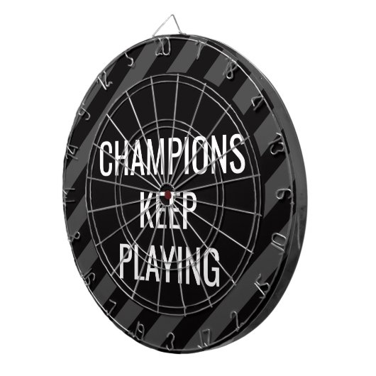 Zitat zur Black Man Höhle Dartscheibe (Vorderseite rechts)