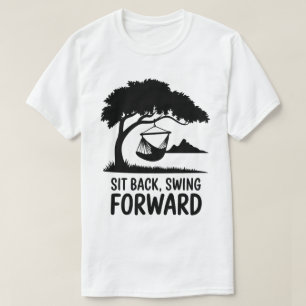 Zitat zur entspannenden Hängematte T-Shirt
