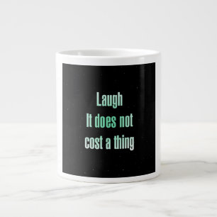 Zitat zur Ermutigung # 110 Jumbo-Tasse