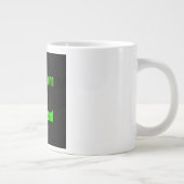 Zitat zur Ermutigung # 347 Jumbo-Tasse (Rechts)