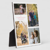 Zitat zur Familienstärke und vier Fotocollagen der Fotoplatte (Seite)