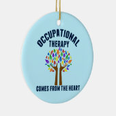 Zitat zur hübschen Arbeitstherapie Keramik Ornament (Rechts)