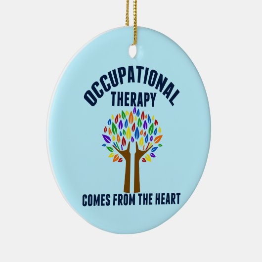 Zitat zur hübschen Arbeitstherapie Keramik Ornament (Rechts)