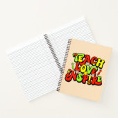 Zitat zur Inspiration Notizblock (Innenseite)