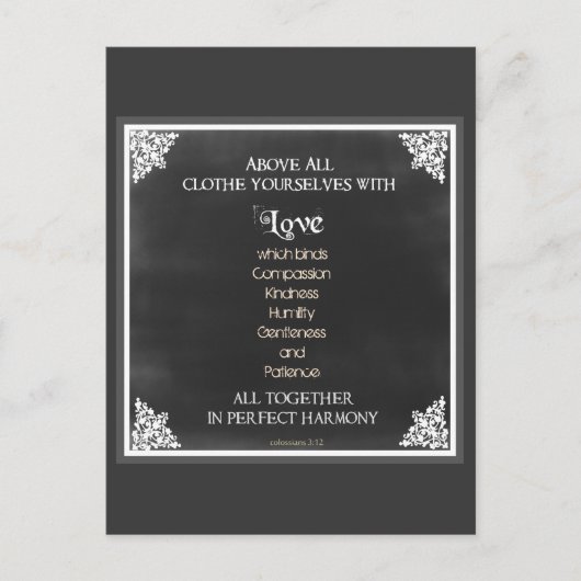 Zitat zur Inspiration Postkarte (Vorderseite)