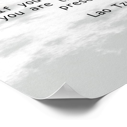 Zitat zur Inspirationsbewusstsein Poster (Ecke)