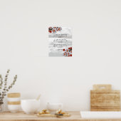 Zitat zur Inspirationsbewusstsein Poster (Küche)