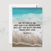 Zitat zur Inspirationsbibel Postkarte (Vorne/Hinten)