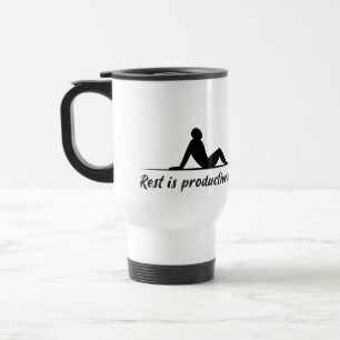 Zitat zur Inspirationsminimalen Silhouette Reisebecher