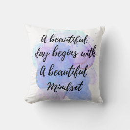 Zitat zur inspirierenden positiven Stärkung der Ty Kissen