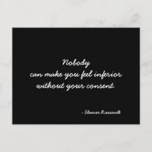 Zitat zur inspirierenden Postkarte