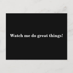 Zitat zur inspirierenden Postkarte