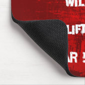 Zitat zur inspirierenden Typografie über das Selbs Mousepad (Ecke)