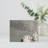 Zitat zur Linksdenkschrift Postkarte (Stehend Vorderseite)