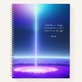 Zitat zur magischen Lebensform Notizblock (Vorderseite)