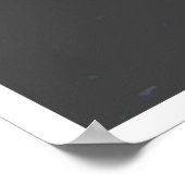 Zitat zur Meinungsfreiheit von Noam Chomsky Poster (Ecke)