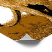 Zitat zur motivierend Führung Poster (Ecke)