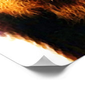 Zitat zur motivierend Führung Poster (Ecke)