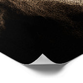 Zitat zur Motivierend Führung Poster (Ecke)