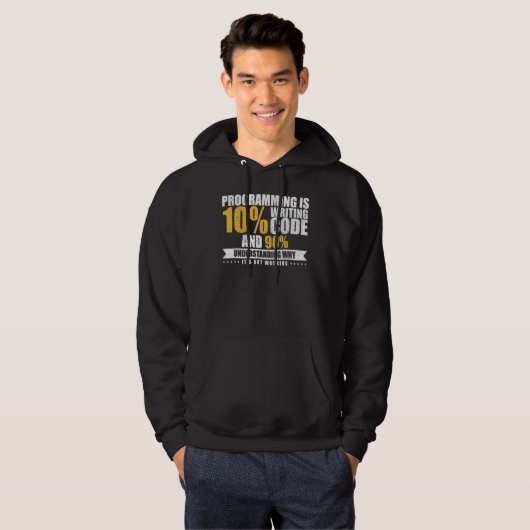 Zitat zur Programmierung IT Tech Programmierer Sof Hoodie (Vorne ganz)