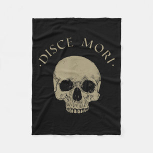 Zitat zur Stoikphilosophie Mori Skull-Stoikismus Fleecedecke