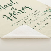 Zitat zur tropischen grünen und goldblättrigen Tra Sherpadecke (3/4)