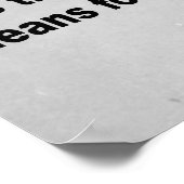 Zitat zur wirtschaftlichen Kontrolle von Hayek Poster (Ecke)