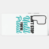 Zitat zur zielorientierten Verwirklichung Samsung Galaxy Hülle (Rückseite (Horizontal))