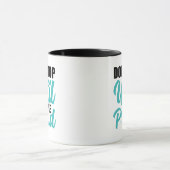 Zitat zur zielorientierten Verwirklichung Tasse (Zentrum)