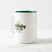 Zitat Zweifarbige Tasse (Vorderseite Links)