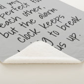 Zitatdecke Sherpadecke (3/4)