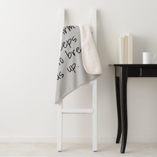 Zitatdecke Sherpadecke (Beispiel)