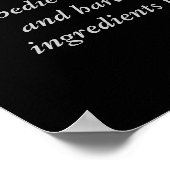 Zitate aus den Tasten für Disziplin Poster (Ecke)