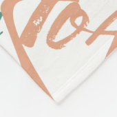 Zitate aus Tee und gebuttertem Toast Fleecedecke (Ecke)