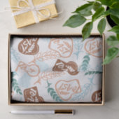 Zitate aus Tee und gebuttertem Toast Seidenpapier (Geschenk)