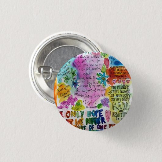 Zitate Button (Vorne & Hinten)