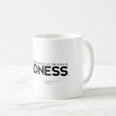 ZITATE: Dalai Lama: Meine Religion ist Güte Kaffeetasse (VorderseiteRechts)