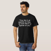 Zitate dave ramsey T-Shirt (Vorne ganz)