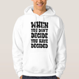 Zitate definieren die Richtungsgestaltung Hoodie