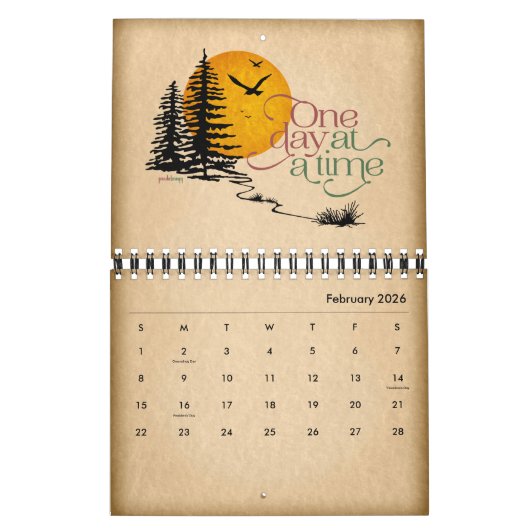 Zitate der 2021-Erholung Inspiration-Slogans 12 Sc Kalender (Feb 2026)