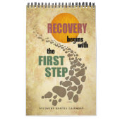 Zitate der Erholung, Inspirationsmotive, 12 Schrit Kalender (Titelbild)